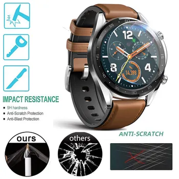 

5pcs Explosion Proof Film on for Huawei Watch GT Huavey huaway huavei Smartwatch Screen Protector Bubble Free Easy to Install