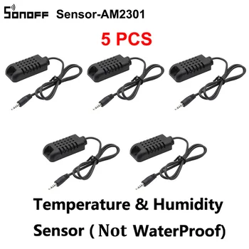 

5PCS/Lot Sonoff Sensor AM2301 Temperature Humidity Sensor DS1820 Temperature Probe Module High Accuracy Sensor Sonoff TH16 TH10