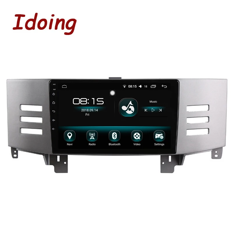 Perfect Idoing 10.2"4G+64G 2.5D IPS Octa Core 1 Din Car Radio Android 8.0 Multimedia Player Fit Toyota RAV 4 2007-2011 GPS Navigation 3G 2