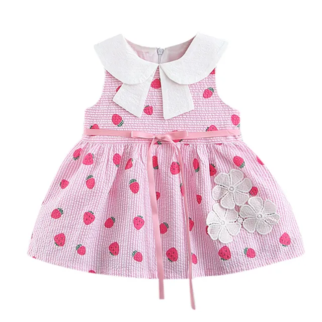 TELOTUNY Kids Dress Cotton 2019 Fashion Toddler Baby Girls Ruched