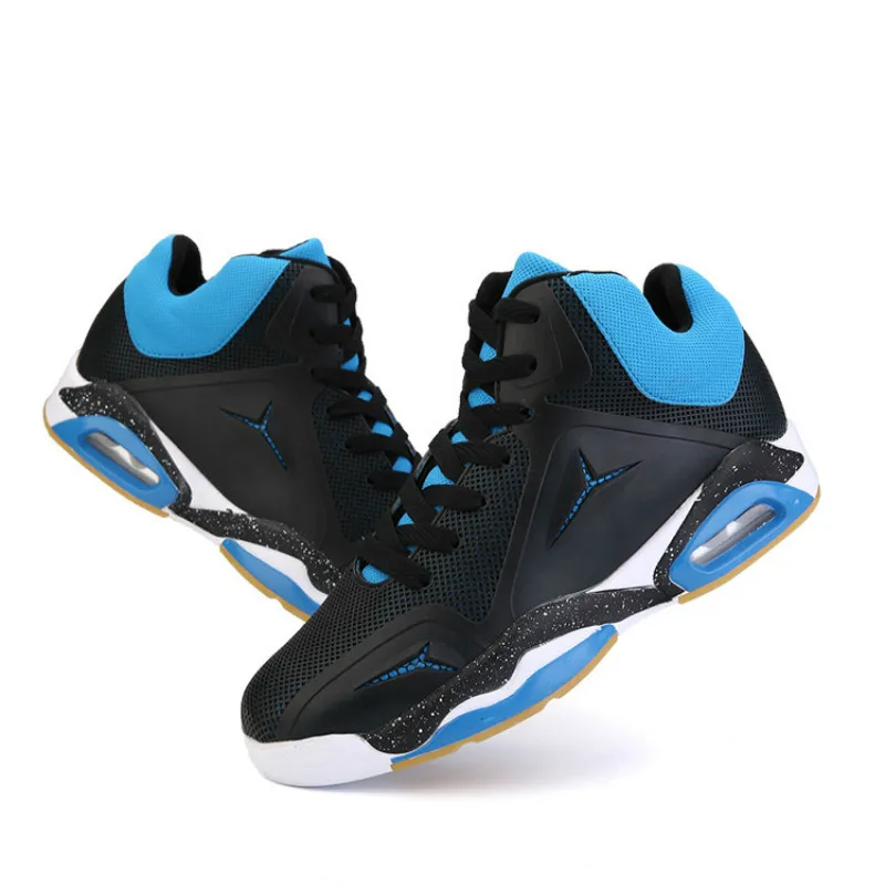 

Basketball shoes new style shock-absorbing antiskid sports shoes, outdoor breathable waterproof fitness men's shoes large size
