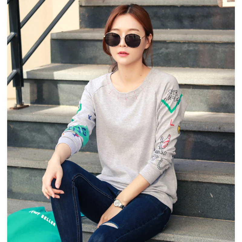

shintimes Korean Embroidery Mujer De Moda 2018 Vintage Shirt Womens Tops And Blouses Camisas Mujer Chiffon Lace Patchwork Femme