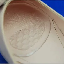 1 пара силиконовых гелевых эластичных подушечек, стельки для защиты удобных ног, подушечки для обуви, аксессуары, подушка для обуви