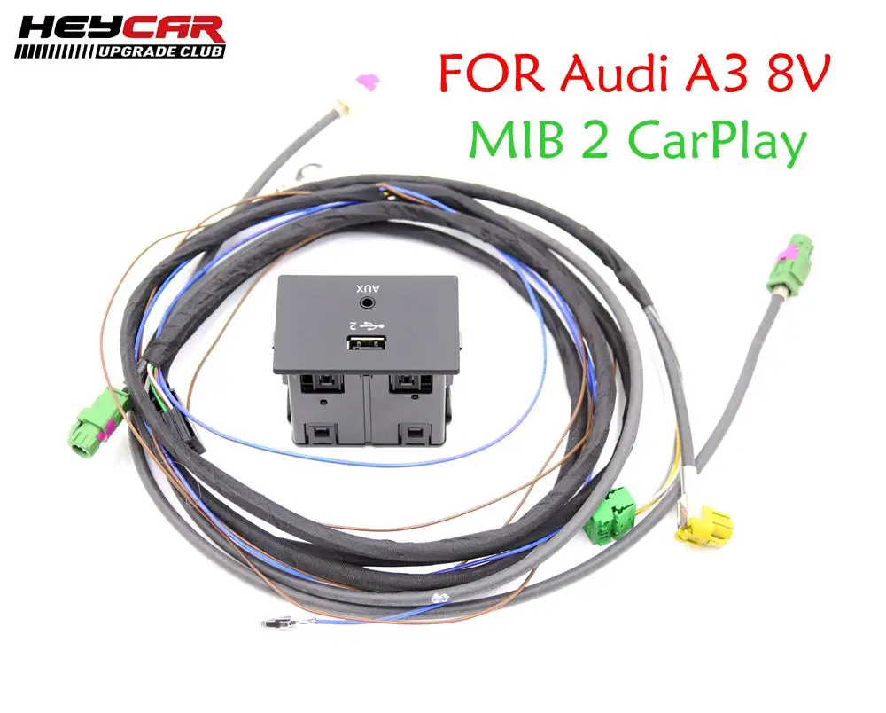 MIB 2 MDI USB AUX розетка переключатель кнопка для Audi A3 8V