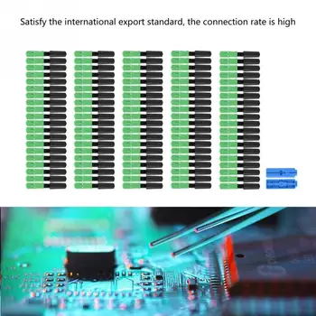 

100Pcs/Lot Optic Fiber Quick Connector SCAPC Embedded Connecting Adapter Straight Plug Durable Optic Fiber Quick Connector