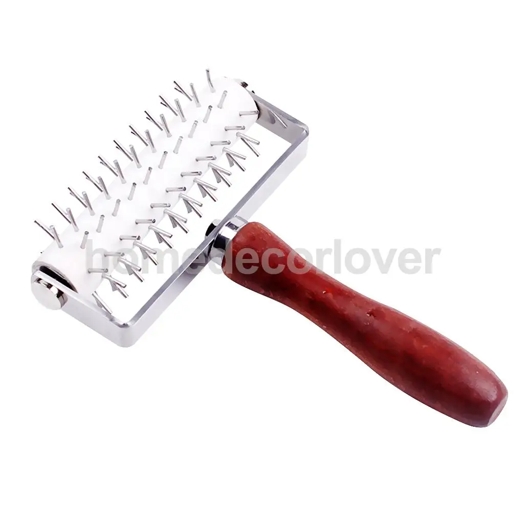 

Pizza Dough Docker Rolling Docker Cutter Pastry Cookie Bread Pie Pizza Wheel Hole Roller