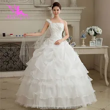 AIJINGYU,, новинка,, дешевое бальное платье со шнуровкой на спине, вечерние свадебные платья, свадебное платье WK539