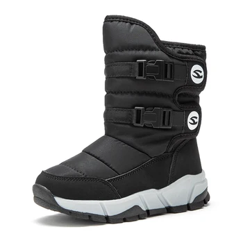 

Children Snow Boots Girls Shoes Winter Boots Fashion Plush Kids Shoes Water-Proof Students Sneakers Children Boots 2019 New