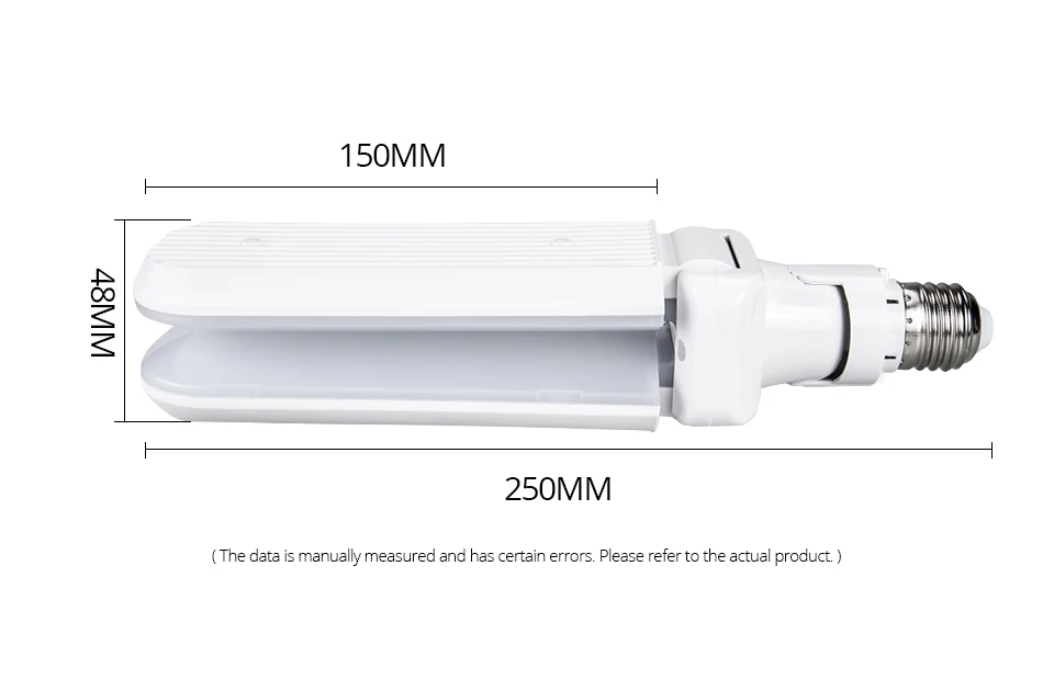 EeeToo Modern Ceiling Pendant Lamps Fan Blade LED Bulb 30W 45W Pendant Light Industrial E27B22 LED Light Bulb for Bedroom Home (16)