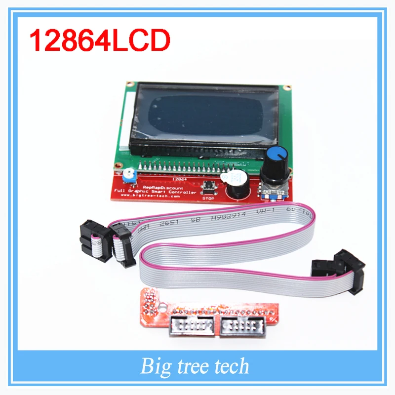 RAMPS1.4 LCD 12864 Control Panel for 3D Printer Smart Controller Free Shipping |