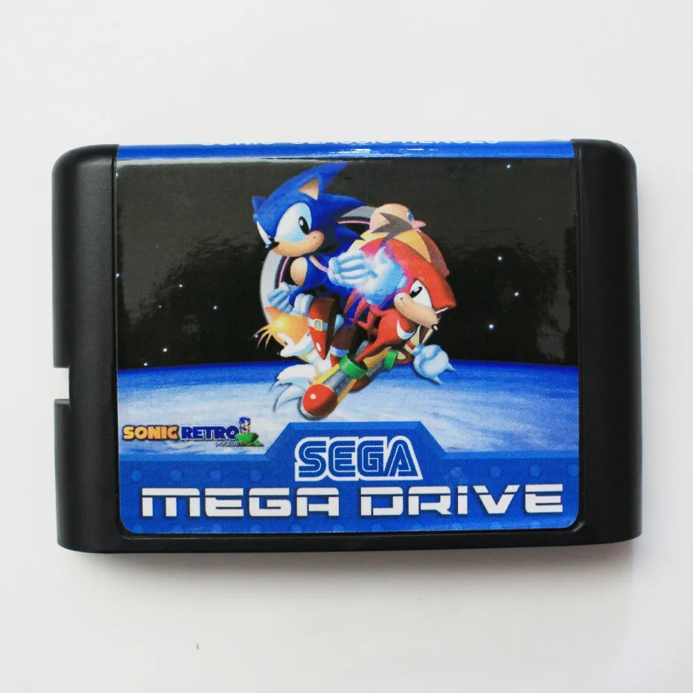 Игровая карта Sonic Classic Heroes 16 бит SEGA MD для Sega Mega Drive Genesis|sega md game card|sonic classic heroessega games |