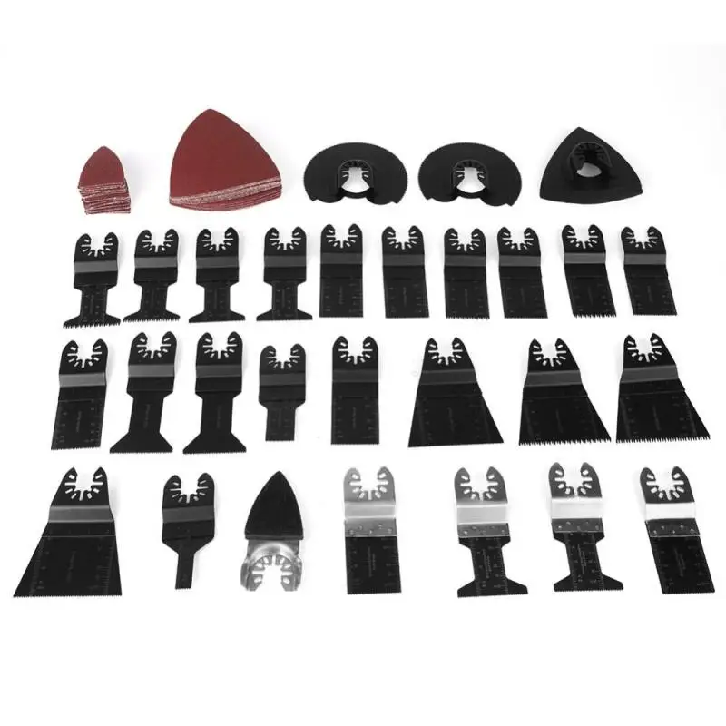 

68pcs /set Oscillating Multi Tool Saw Blades Set for Bosch Stanley Multimaster Saw Blades Set Wood Cutting Tool New
