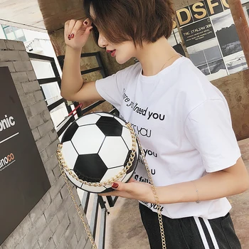 

Summer, the Korean version of the ball ball bag female new shoulder shoulder bag chain super fire bag