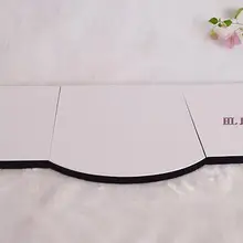 Высокое качество деревянные украшения дисплей комплект белый кожзам и черный бархат Счетчик Доска Держатель Набор окно Витрина реквизит