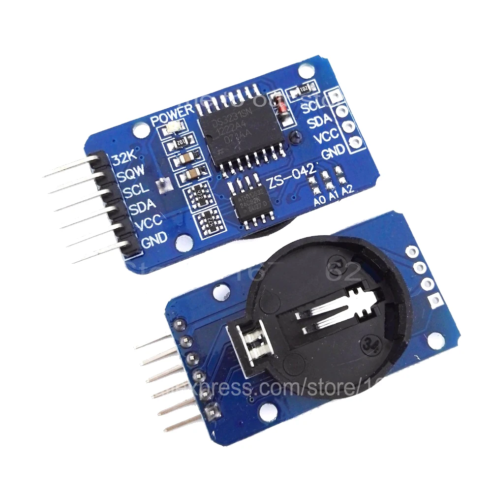 

DS3231 AT24C32 IIC Module Precision Clock Module DS3231SN for Arduino Memory module Free Shipping