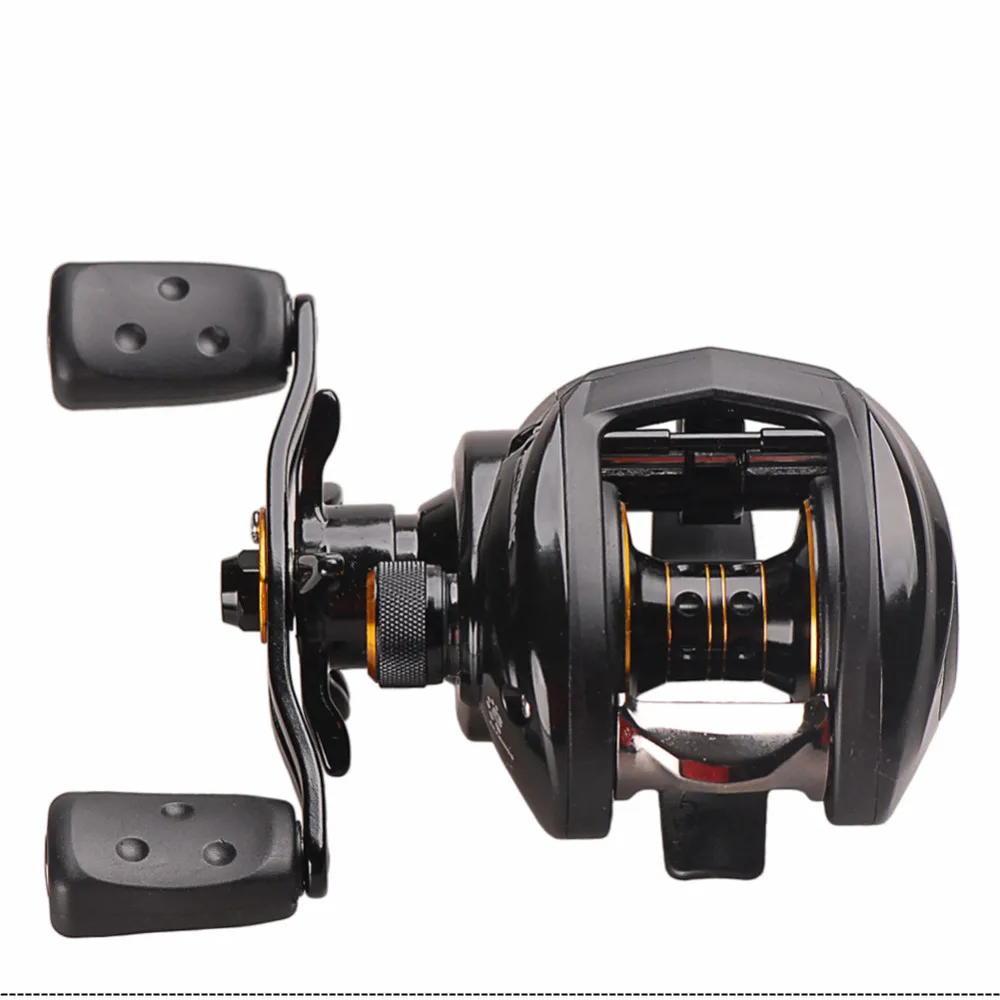 Carretel de Pesca Original Garcia Pmax3 Esquerda Mão Direita Isca Fundição 7.1:1 - 8bb 8.1kg Baitcasting Carretel Roda Abu Pro Max3 5 Esporte e Lazer