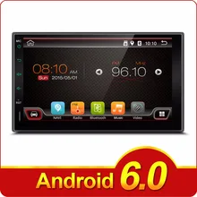 2 din Android car aux player Quad 4 Core 6.2 inch screen car stereo radio Car Tap PC Tablet Universal For Nissan GPS Navigation
