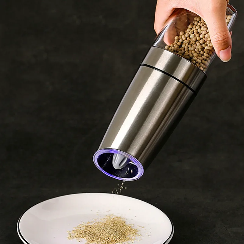 

Electric pepper grinder kitchen household gravity induction automatic fast pepper grinder sea salt mill ZP6181340
