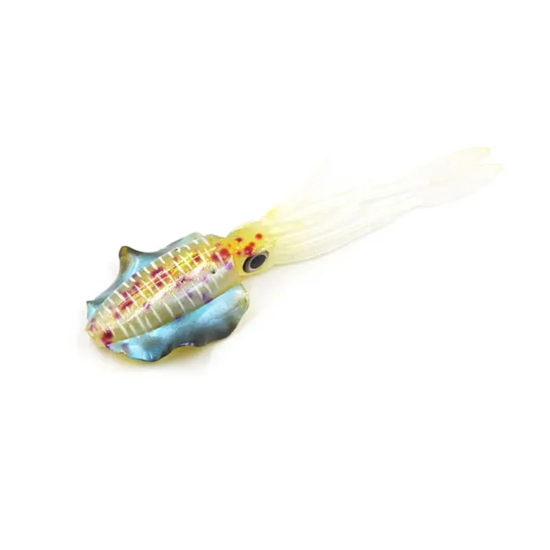 

New Fish Carp Bait Luminous Soft Baits Fake Lure Bionic Octopus Thin Fin Fishing Gear Supplies qiang