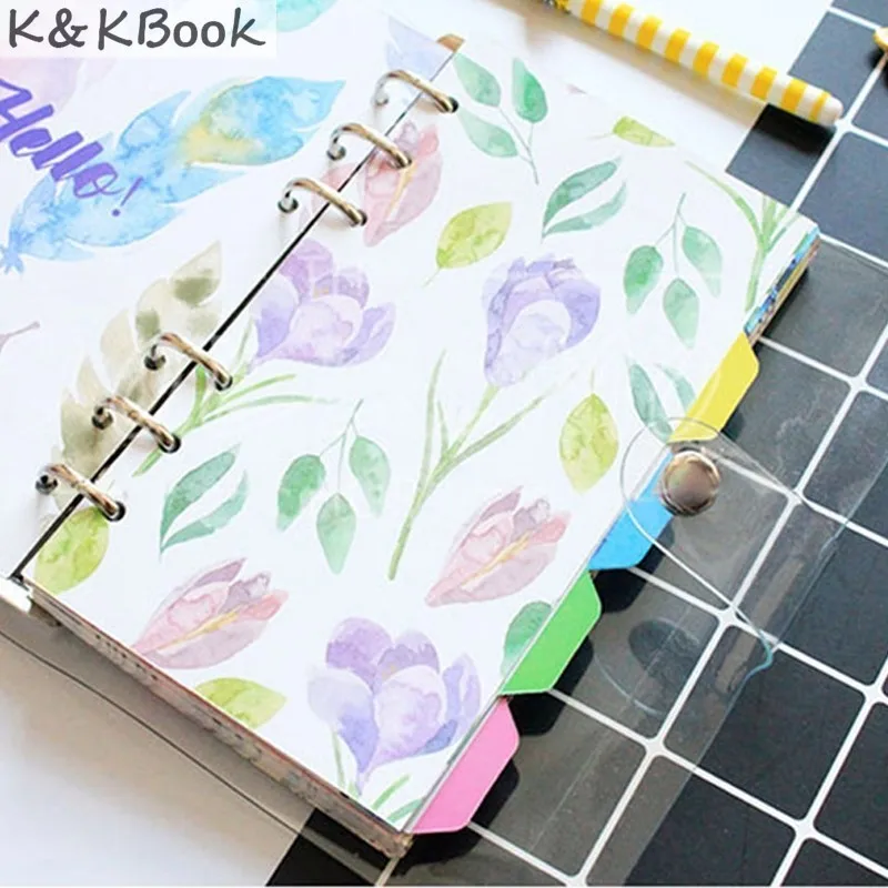 K&KBOOK KK201 Kawaii PVC Notebook Diary Transparent Cover Spiral Notbook A5 Cute A7 A6 A5 Personal Planner Binder Agenda Planner K&KBOOK KK201 Kawaii PVC Notebook Diary Transparent Cover Spiral Notbook A5 Cute A7 A6 A5 Personal Planner Binder Agenda Planner