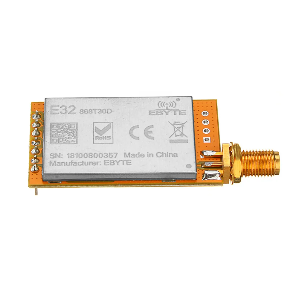 LEORY LoRa 868 МГц SX1276 SX1278 беспроводной передатчик и приемник RF Удаленный модуль 1 Вт UART приемопередатчик RF модуль