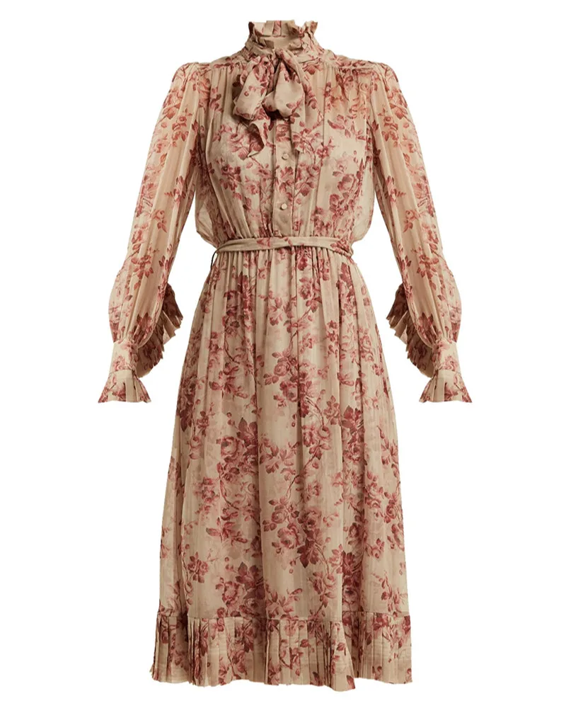 

2019 New arrive real silk flower Dresses