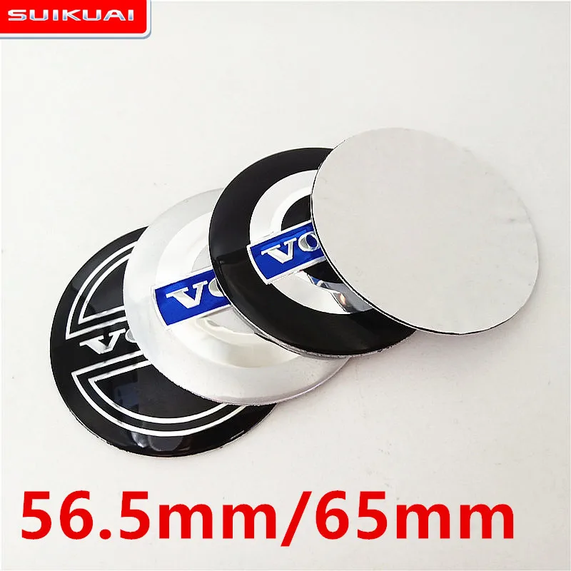 

4 pcs 56.5mm 65mm hub hub wheel logo badge Accessories Style Car styling