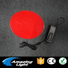 15cm Diameter Electroluminescent sheet el backlight led panel sheet with DC3V inverter free shipping