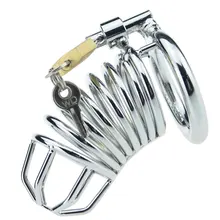 40/45/50mm for choose Male penis lock Stainless steel CB6000S CB6000 CB3000 metal cock lock sex toys for male chastity