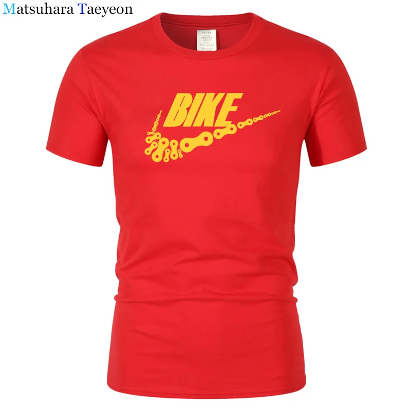 Brand Biker Men T Shirt Top Cool Printed Cotton Short Sleeve Bicycleer Chain Men's T-shirts Casual Man Clothing Shirt T153 Brand Biker Men T Shirt Top Cool Printed Cotton Short Sleeve Bicycleer Chain Men's T-shirts Casual Man Clothing Shirt T153