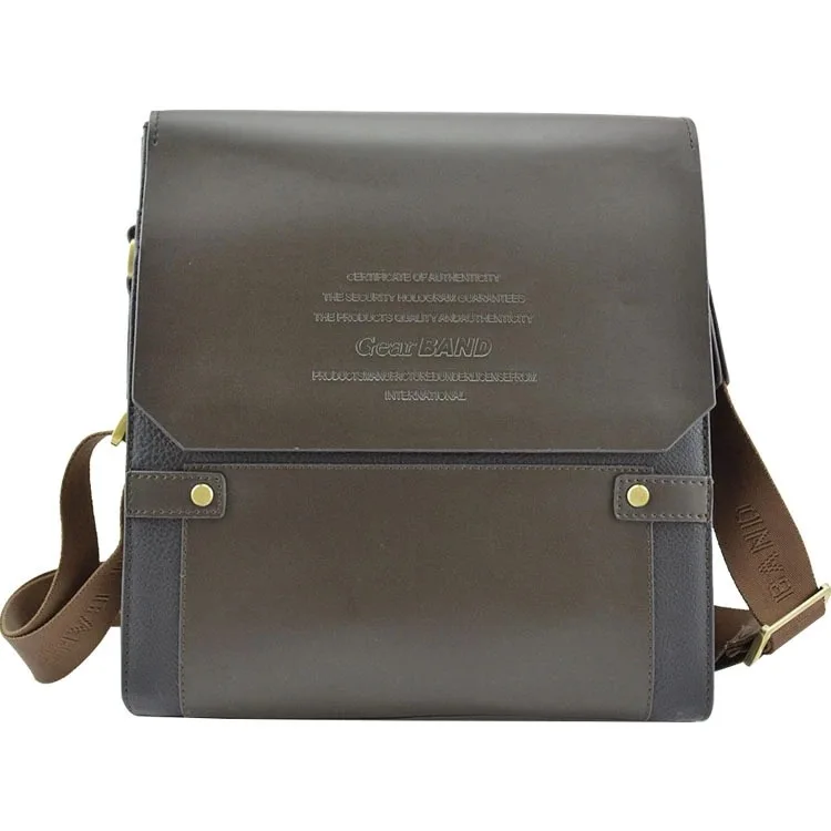

FASHION New Designer Composite Leather Quality Men Messenger Bag Shoulder Handbag Briefcase