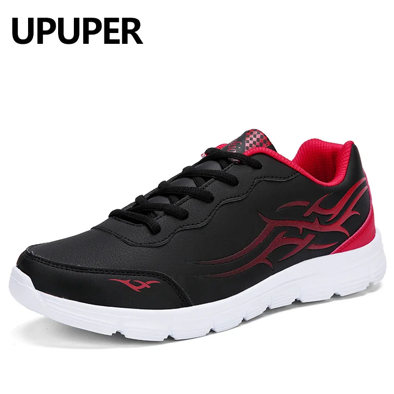 

UPUPER 2018 NEW Spring Men's Casual Shoes Breathable Lightweight Sneakers Outdoor Lace-up Sport Shoes Men Big Size 38-45