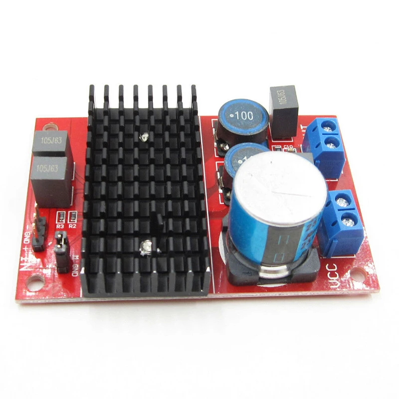 

DC12-24V TPA3116 Subwoofer 100W Digital Power audio module Amplifier Board Single Channel US Bluetooth 4.2 decodificador