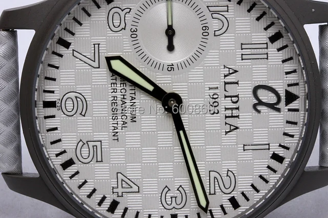 

silver hand winding Pilot watch