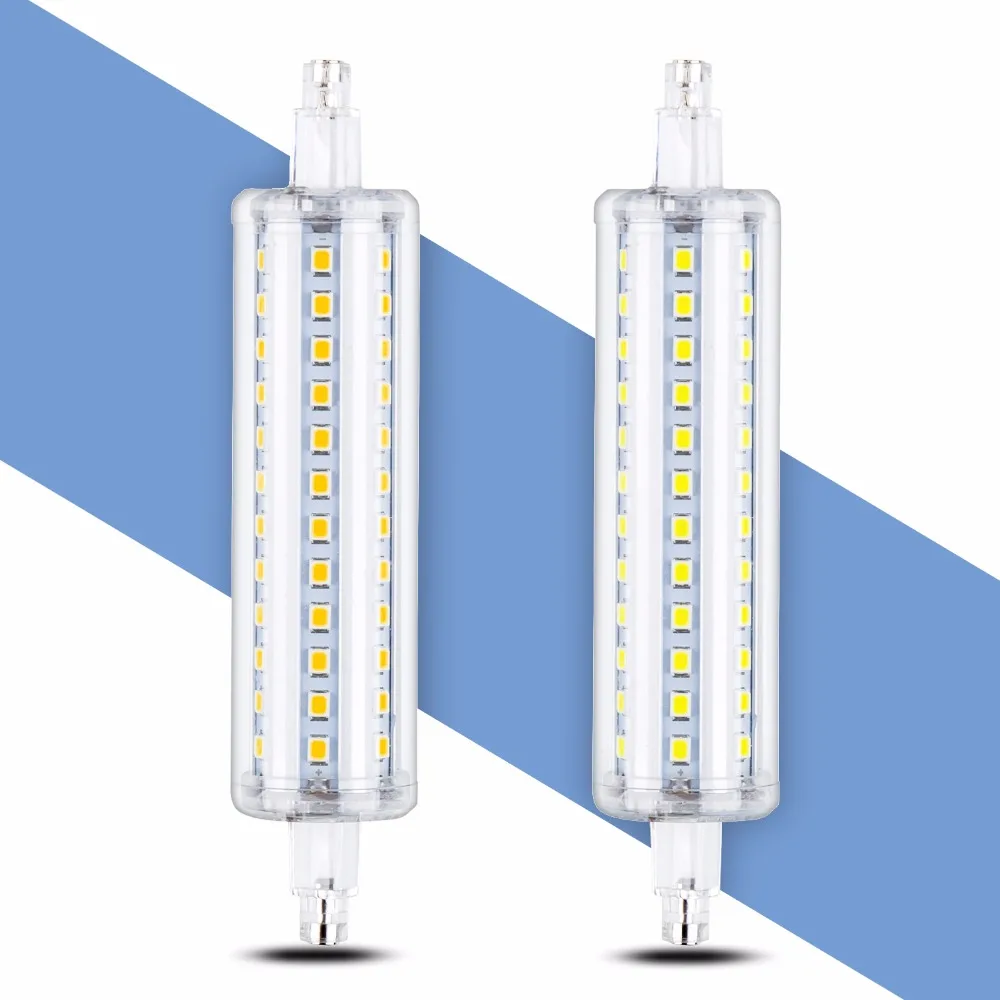 

2PCS Light Bulb R7S LED 78mm Corn Lamp R7S LED 118mm Tube Light 220V 135mm Halogen LED Lamp 5W 10W 12W 15W Bombilla R7S 189mm
