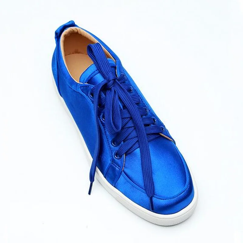 LTTL/королевский синий повседневные мужские туфли Туфли без каблуков Модные низкие кроссовки на шнуровке Для мужчин дышащие осенние