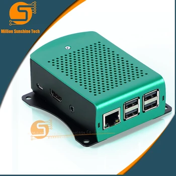 

Raspberry Pie 3B+ Generation Metal shell Raspberry Pi 3 aluminum alloy box Thermal protection shell for Raspberry pi 3B/3B+