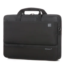 BRINCH computer bag 17 inch waterproof nylon material 17.3 inch single shoulder laptop bag BW-209