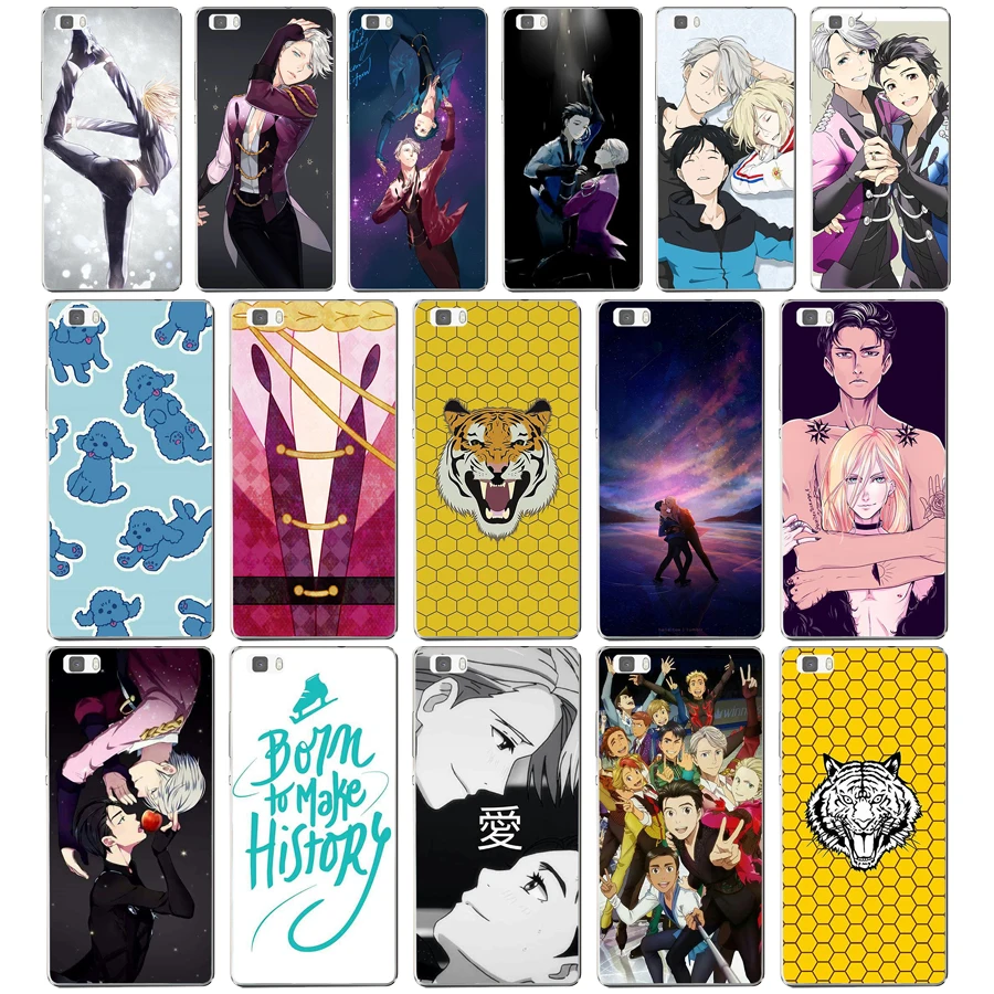 Yuri On Ice чехол для телефона Yuri! Прозрачный plisetsky tiger Huawei P9 P10 P20 P30 Lite mate 10 20 PRO lite p smart