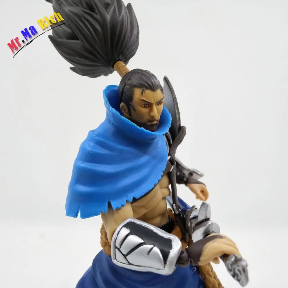 Аниме игра Yasuo ПВХ фигурка Коллекционная модель кукла игрушка 16 см Figma|pvc action