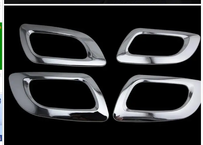 

Within the inner door handle decorative frame bowl garnish sequins plating armrest posted 2013-2015 For Citroen C4L
