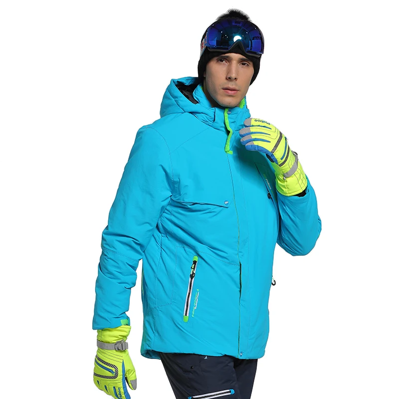 Los hombres de esquí chaqueta de Snowboard impermeable a prueba de viento de Camping senderismo al aire libre los hombres de la chaqueta de la capa caliente invierno ropa-35 grados Los hombres de esquí chaqueta de Snowboard impermeable a prueba de viento de Camping senderismo al aire libre los hombres de la chaqueta de la capa caliente invierno ropa-35 grados
