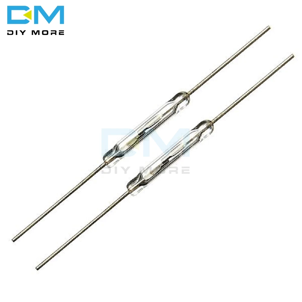 10 шт Tone Leads Glass N/O SPST Reed Switches 15AT 2x14 мм A|Интегральные схемы| |