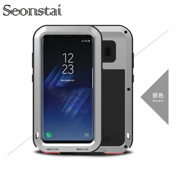 

Luxury Doom Armor Heavy Duty Case Metal Case Shockproof Full Protective Cover For Samsung S8 S8plus Coque