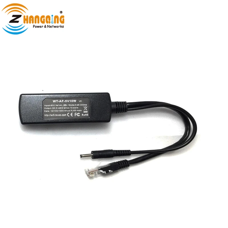 802.3af/at гигабитный 5 в 2 а POE сплиттер для А нет PoE IP камеры Ipad планшета|splitter hdmi ports|camera