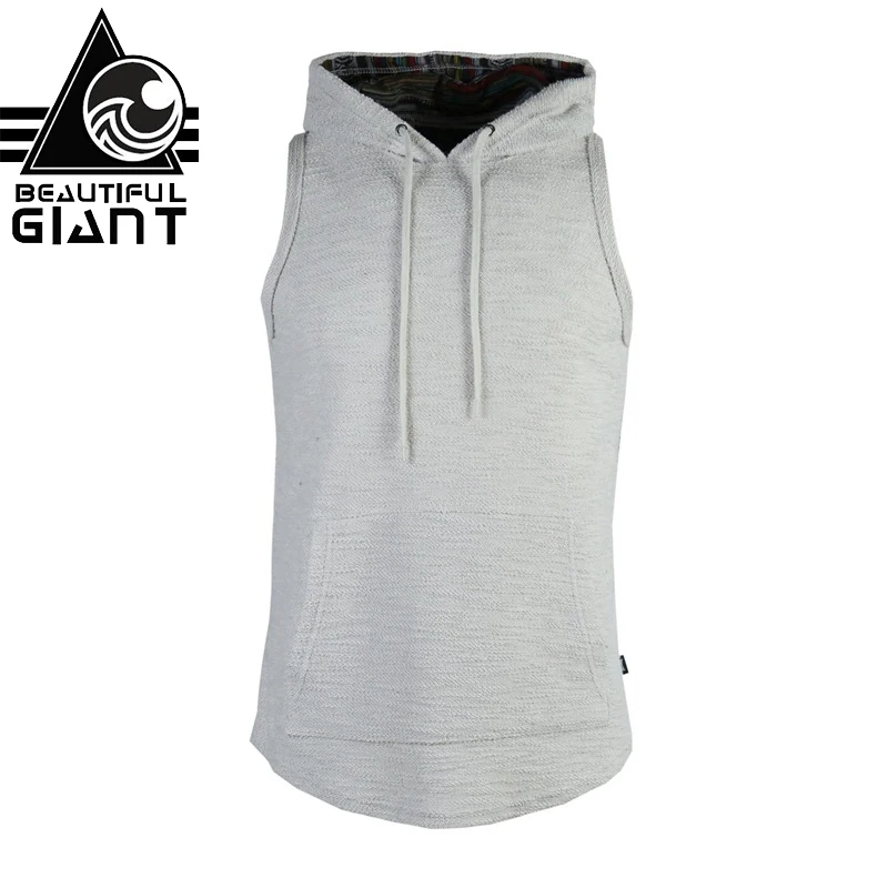 Buy Beautiful Giant Men Sleeveless Hoody Casual T