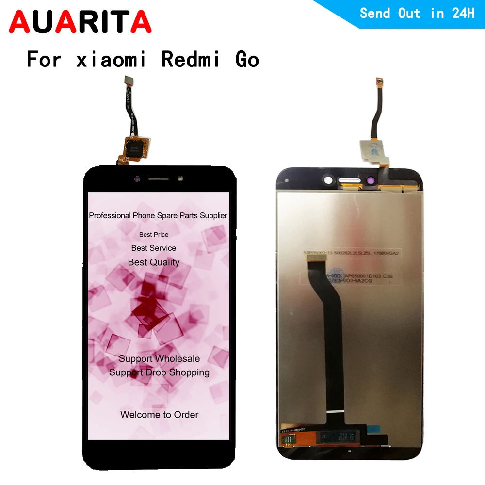 

LCD for xiaomi redmi Go redmiGo LCD Display Touch panel glass Screen Digitizer with frame Assembly Replacement Cell Phone