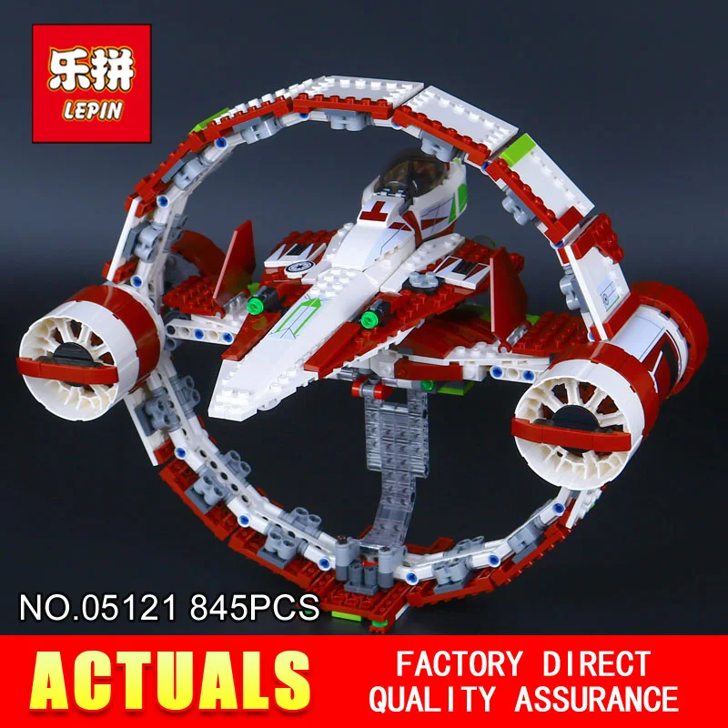 

Lepin 05121 Series Model The Je Star di Toys Fighter With Hyperdrive Set Building Blocks Educational Bricks DIY 75191 WARS