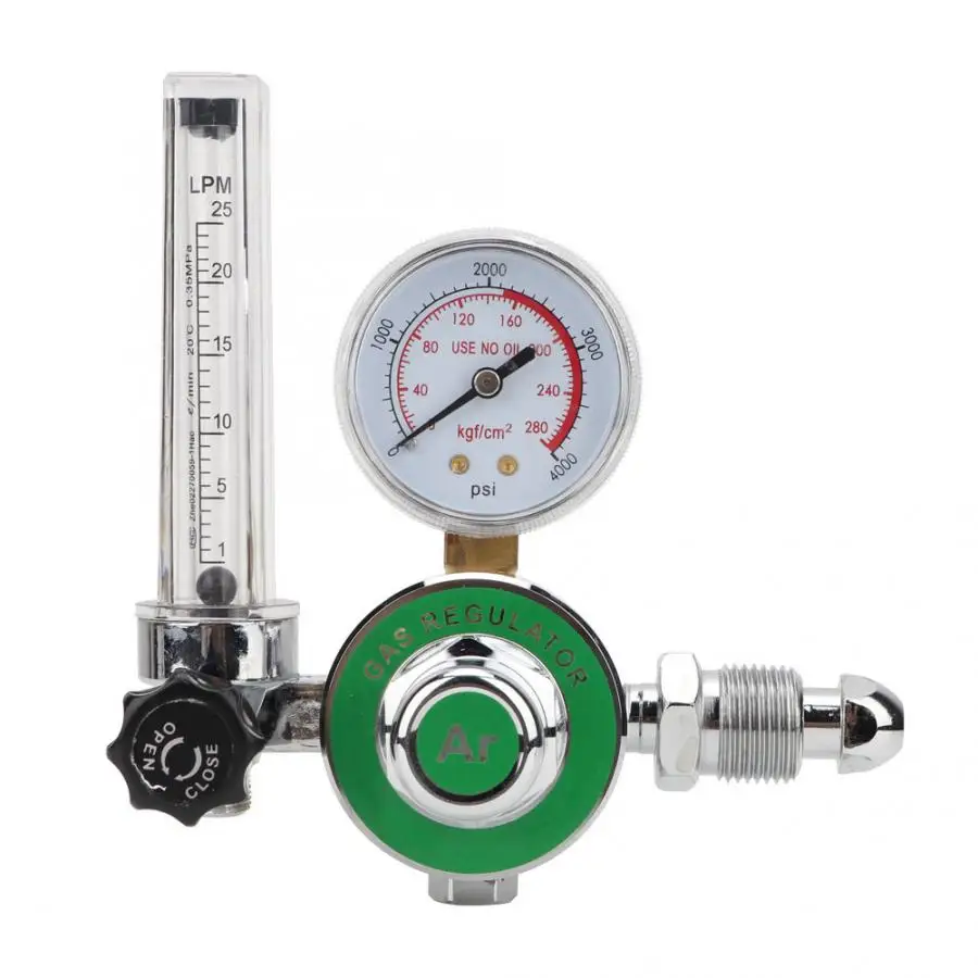 0-25Mpa Argon Pressure Reducer Mig Tig Control Valve Regulator Welding Tube