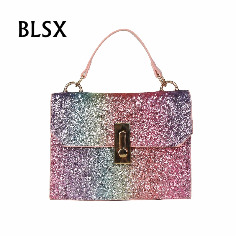 BLSX 2018 Summer Brand Bags Women PU Leather Flap Handbags Chain Small